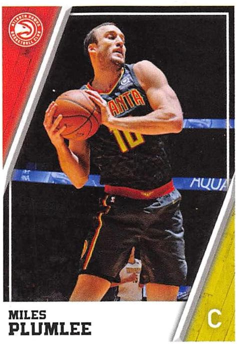 2018 19 Panini Nba Stickers 21 Miles Plumlee Atlanta Hawks