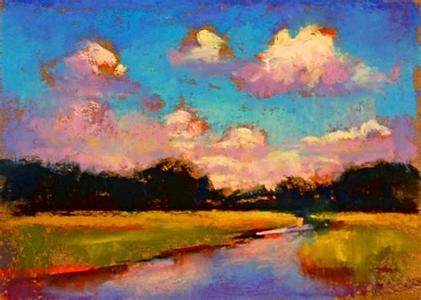Susan Mayfeild West Oil Pastel Landscape Pastel Landscape Oil