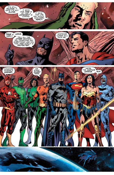 dc comics rebirth spoilers and review dc rebirth s justice league rebirth 1 has a superman