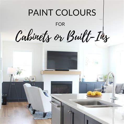 The Best Paint Colours For Kitchen Cabinets Bathroom Vanity Built In