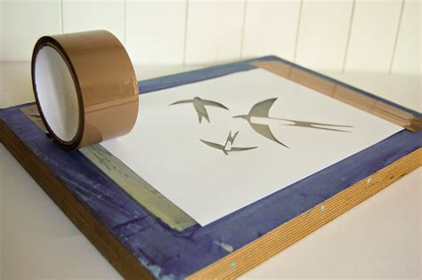 A Simple Stencil Screen Print Diy This Project Is Designed To Give You