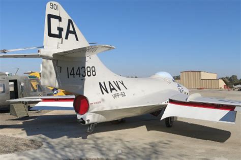 Grumman F9f 8p Cougar Estrella Warbird Museum