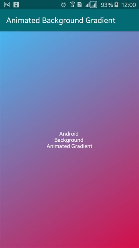 Animated Gradient Background In Android Viral Android Tutorials
