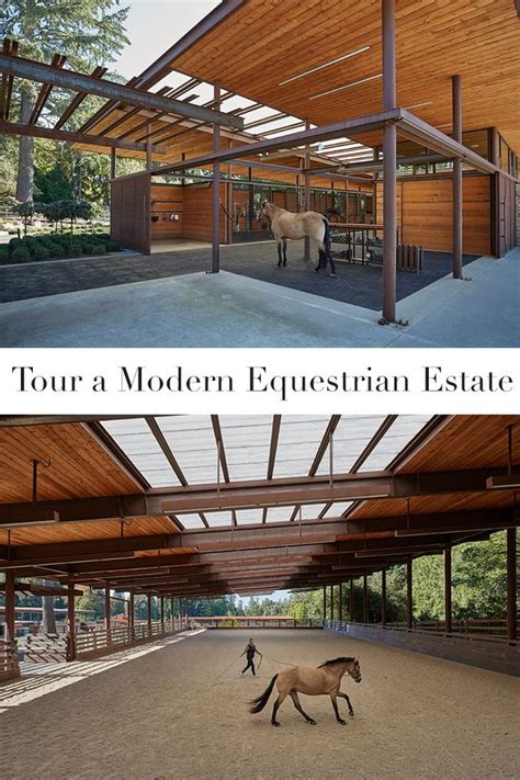 Tour A Modern Equestrian Estate In The Pacific Northwest Stable Style