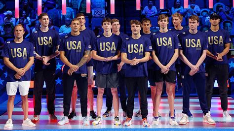 Usa Swim Team Olympics Meet The Men On The U S Olympic Swim Team