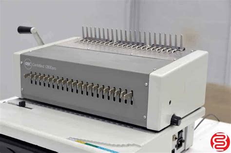 Gbc Combbind C800pro Electric Plastic Comb Binding Machine Boggs