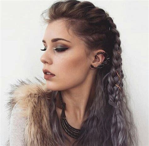 Please excuse my horrible roots and lack of toner. Pin by daime on hairstyles | Viking hair, Lagertha hair ...