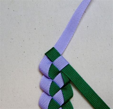 How To Make A Double Braided Hawaiian Ribbon Lei With Four Strands
