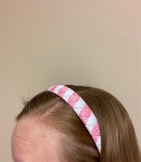 Fashion Headband Little Girl Headband Light Pink Headband Glitter