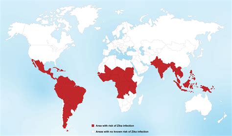 Global Map Of Zika Virus Infection Content Source Centers For Disease