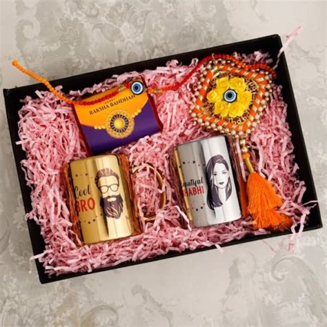 Bhai Bhabhi Rakhi Combo Best Gifts For Bhai Bhabhi Rakhi Gifts Homafy