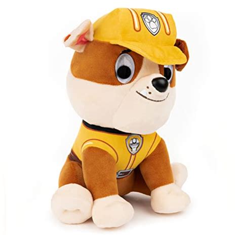 Gund Paw Patrol Rubble In Signature Construction Uniform For Ages 1 And