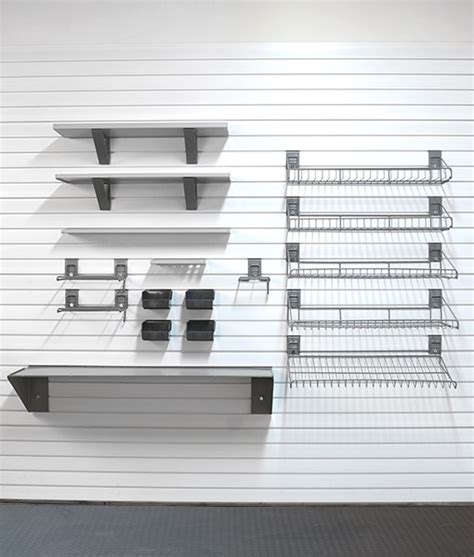 Garage Shelves Storewall Garage Storage Pvc Slatwall Organization