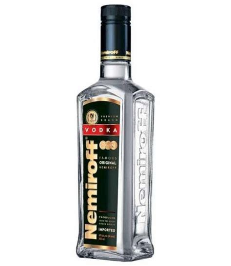 Nemiroff Vodka Original Luxurious Drinks