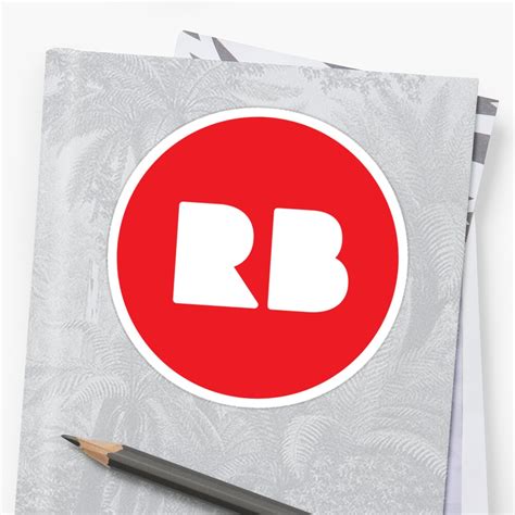 Redbubble Logo Sticker By Redbubble Redbubble