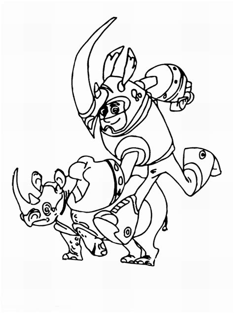 Printable Wild Kratts Coloring Pages