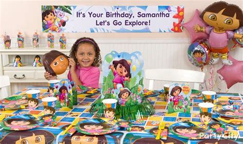 Dora The Explorer Party Ideas Dora Birthday Ideas Party City