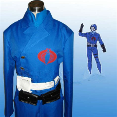 Gi Joe Cobra Commander Uniform Cosplay Costume Ebay