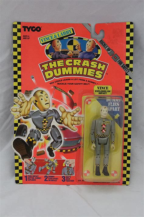 Vintage Crash Test Dummies Action Figure Vince Amazon Com Au Toys