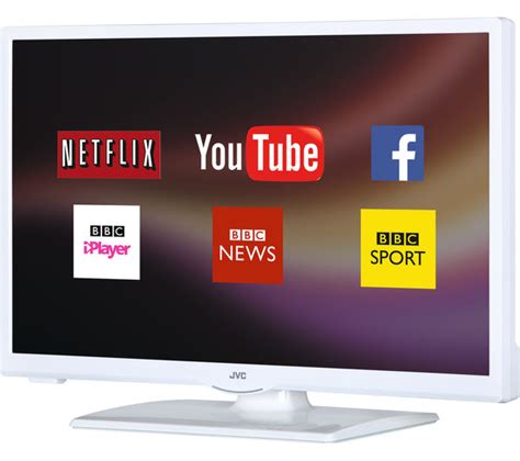 Buy Jvc Lt 24c661 Smart 24 Led Tv White Free Delivery Currys