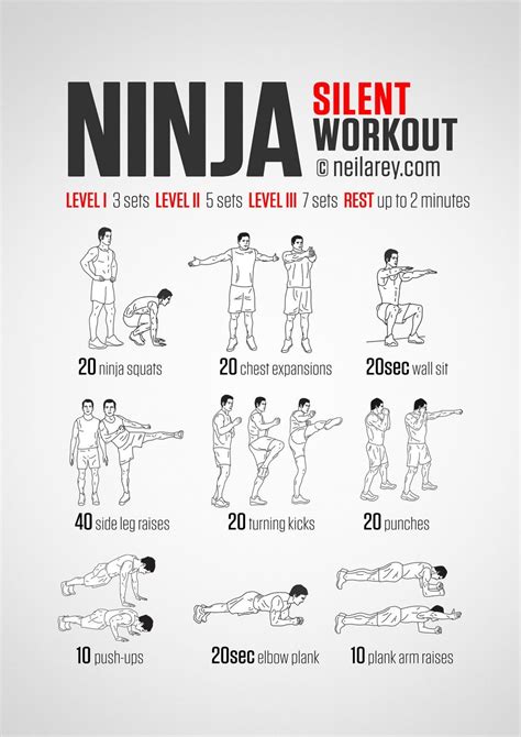 Ultimate für rabatt)gratis berichte:die drei. Ninja Workout | Kampfkunst-training, Fitnessübungen ...