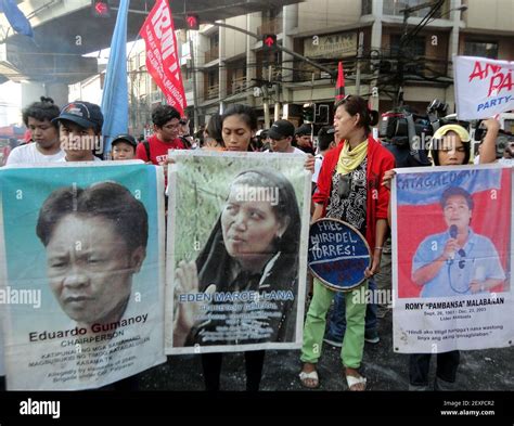 Relatives Of Victims Of Extra Judicial Killings During The Term Of Former Philippine President