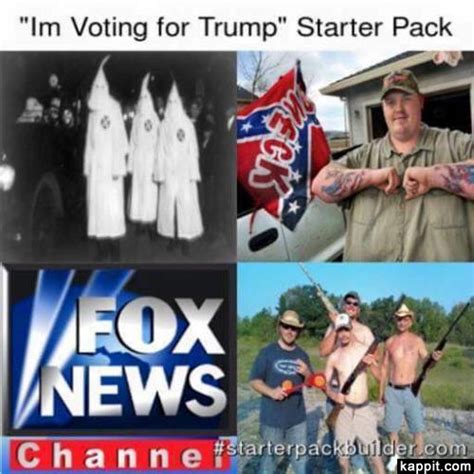 Im Voting For Trump Starter Pack