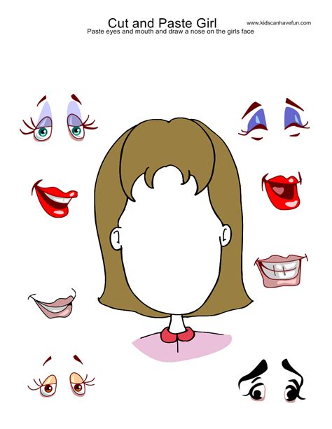 make a face activity printable