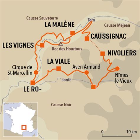 Gorges Du Tarn Et De La Jonte Randonnée Liberté Massif Central