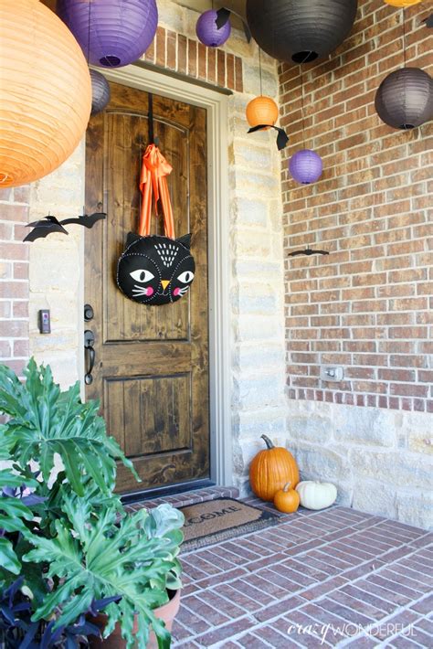 Halloween Porch Decorations Crazy Wonderful