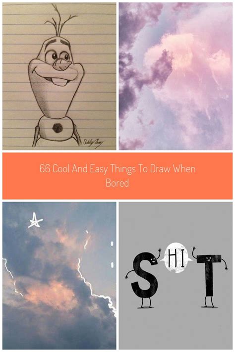 66 Cool And Easy Things To Draw When Bored With Images Easy Drawings Drawings Drawing Tutorial