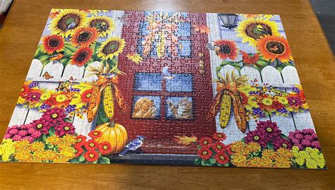 Ravensburger Autumn Birds 500 Piece Jigsaw Puzzle Complete Ebay