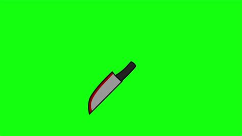 Knife Spinning Gacha Green Screen YouTube