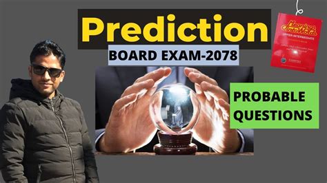 Prediction Probable Question For Board Exam 2078 Class 12 Meanings