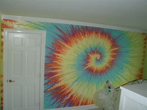 I have plans to make tie dye curtains for our craft room & i wanted to experiment with a few scarves & shirts with some new design ideas. How to paint a Tie Dye inspired fresco residential ...
