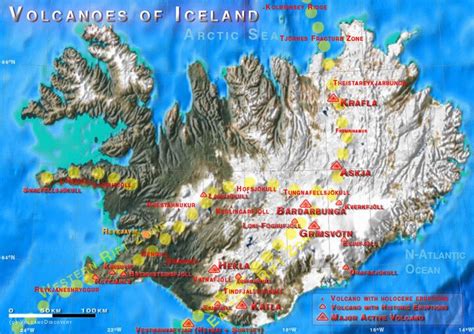 Perfervid Exaggerate Heroic Map Of Iceland Volcanoes And Glaciers