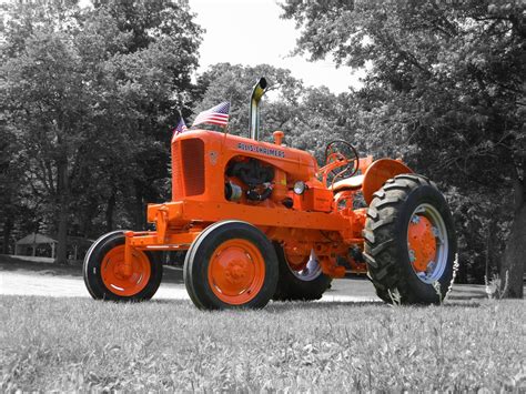 The Color Of Allis Orange Antique Tractor Blog