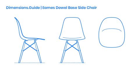 The Eames Dowel Base Side Chair Is An Iconic Midcentury Chair Made With