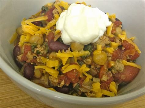 The Lifestyle Notebook Lean Turkey Chili
