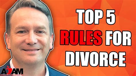 Divorce Survival Rules Top Five Rules For Divorce YouTube