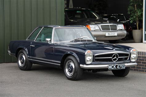 1968 Mercedes Benz 280sl Pagoda W113 2053 Returned Midnight Blue