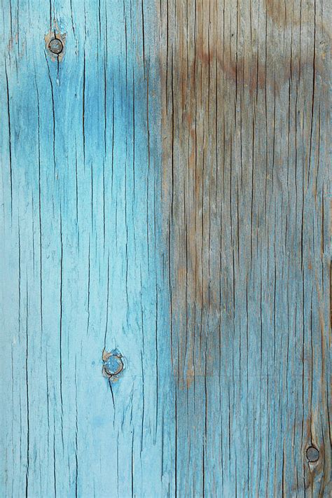 Blue And Tan Wood Background Photograph By Costint Fine Art America