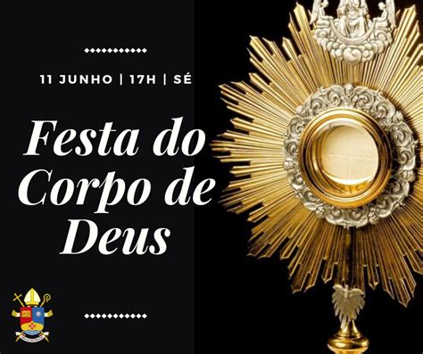 Para deus, nossos motivos não são válidos, pois são carnais! Corpo de Deus este ano na Sé, em cerimónia restrita, sem ...