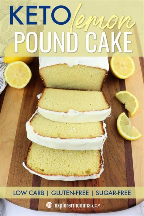 Sugar 3 sticks margarine or butter 6 eggs 3 c. Lemon Cream Cheese Cake - Keto Pound Cake | Recipe in 2020 | Lemon pound cake recipe, Sugar free ...