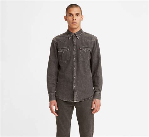 Barstow Western Standard Fit Shirt Black Levis® Ie