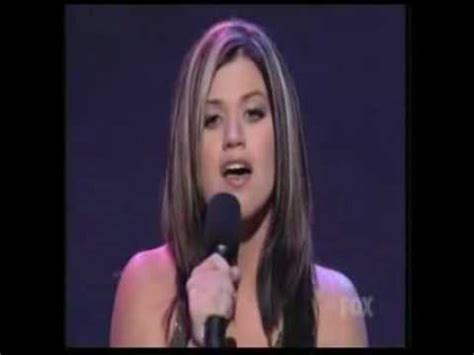 Kelly Clarkson A Moment Like This American Idol Finale Youtube