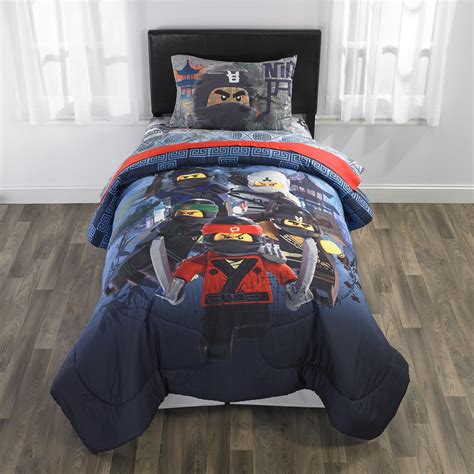 The Lego Ninjago Movie Bed In A Bag Kids Bedding Set Lego Warriors