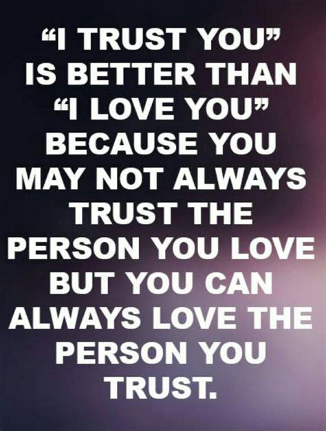 Trust Quotes For Relationships And Love