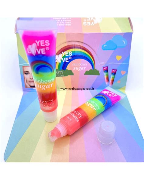 lip gloss rainbow sugar eva beauty access