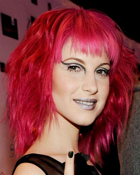 Pink Wavy Hair Hayley Williams Hair Photo 20709778 Fanpop